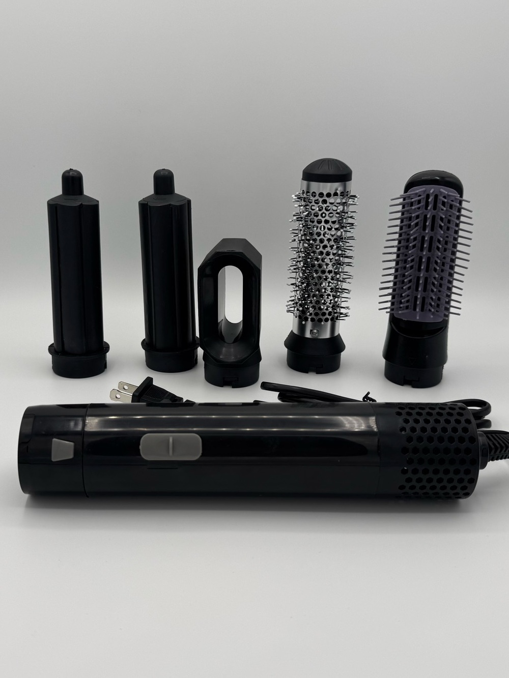 Female 6-in-1 Black Styling Air Brush & Hot Air Styler